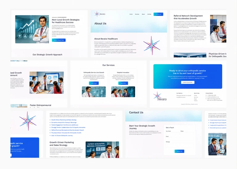 Illustrated fictional Indian personas in a healthcare web concept c scene